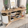 Hanah Home Stor Aparador Roble y Blanco